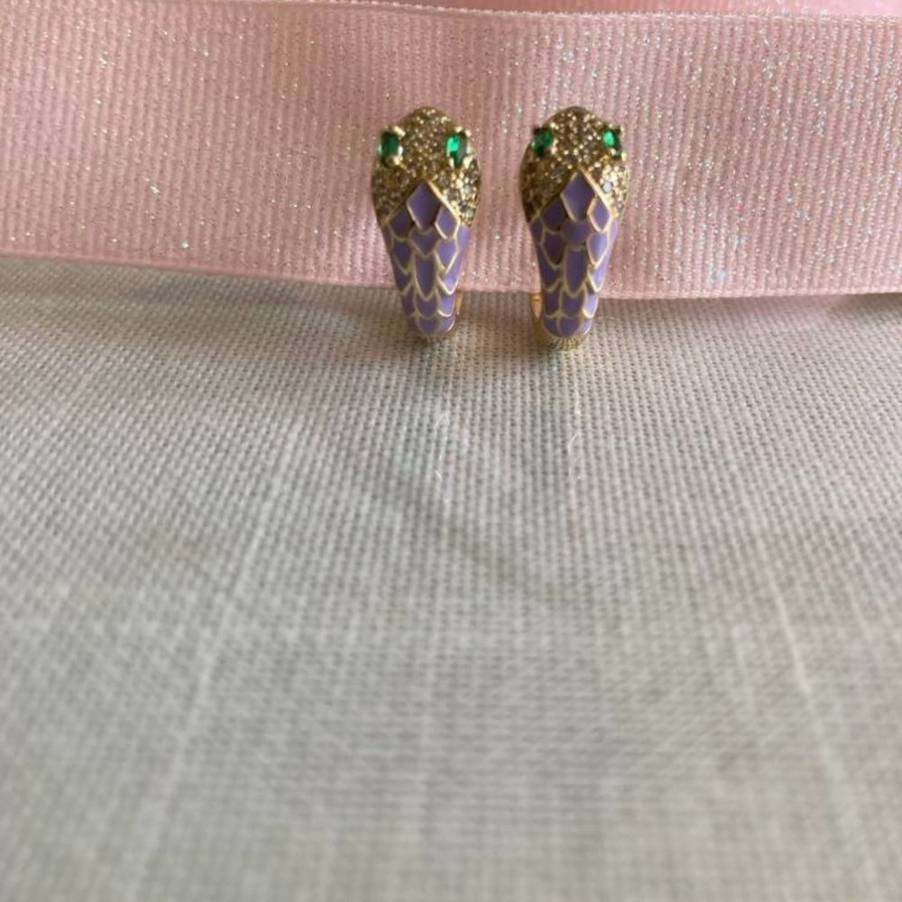 Earrings - Snake